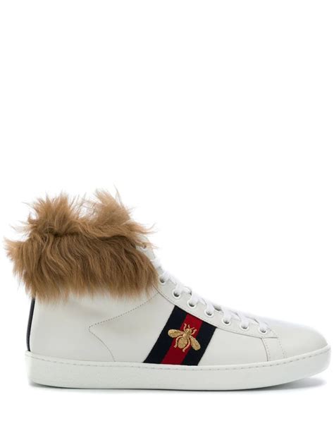 gucci ace high top sneakers womens|authentic women Gucci ace sneakers.